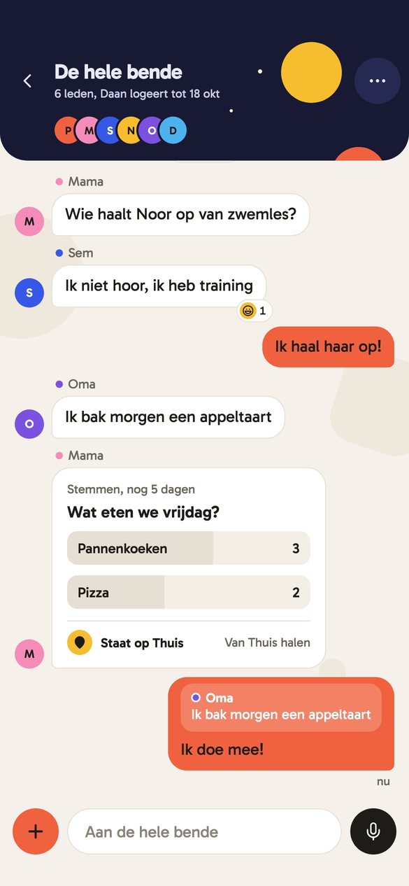 De nieuwe Bende-chat